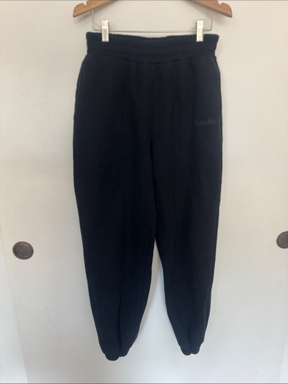 Women’s Black Comfrt Jogger Sweatpants